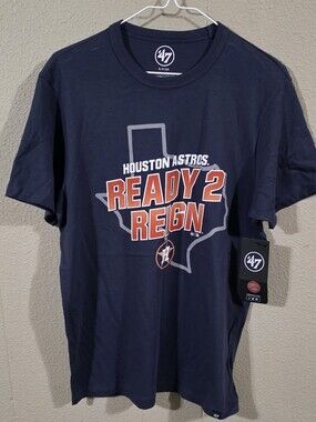 '47 Houston Astros Navy Ready 2 Reign Graphic T-Shirt